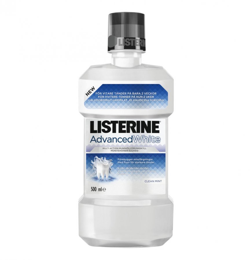 Listerine Advanced White Suuvesi 500 Ml