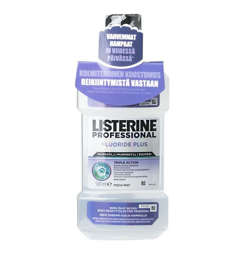 Listerine Professional Fluoride Plus 500 Ml