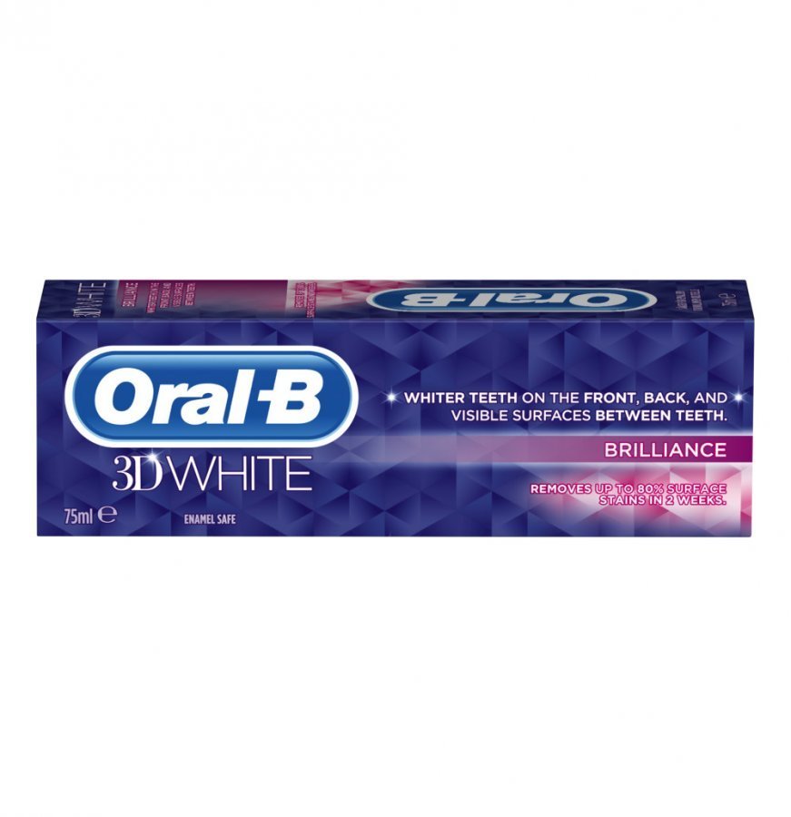 Oral-B 3d White Brilliance Hammastahna 75 Ml