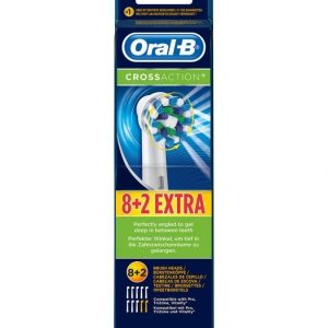 Oral-B Crossaction Harjaspäät 10 Pack