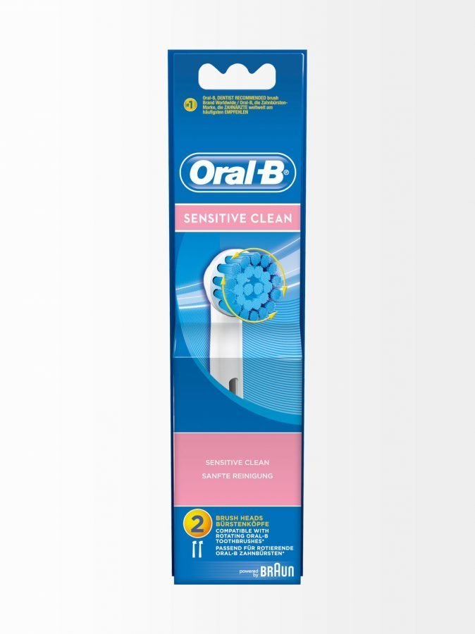 Oral-B Eb 17-2 Es Sensitive Harjaspäät 2 Kpl
