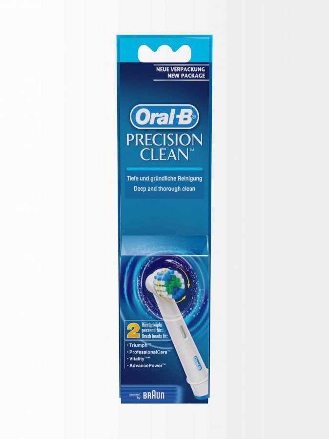 Oral-B Eb 17-2 Precision Clean Harjaspäät 2 Kpl