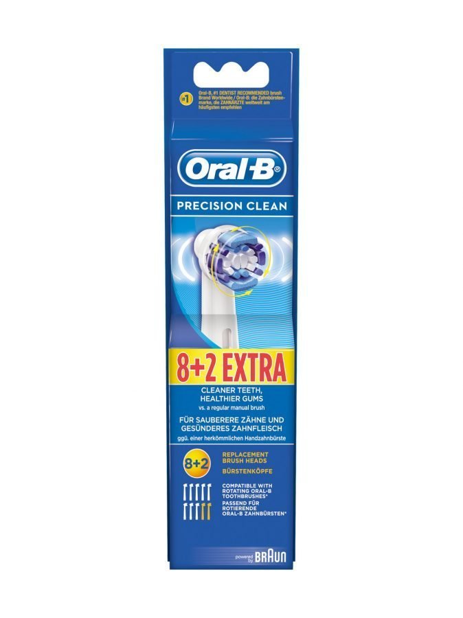 Oral-B Precision Clean Harjaspäät 8 + 2 Kpl