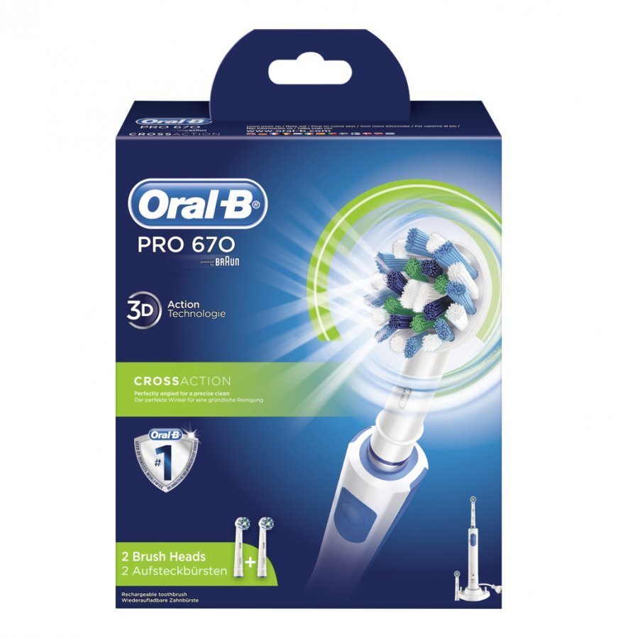 Oral-B Pro 670 Sähköhammasharja