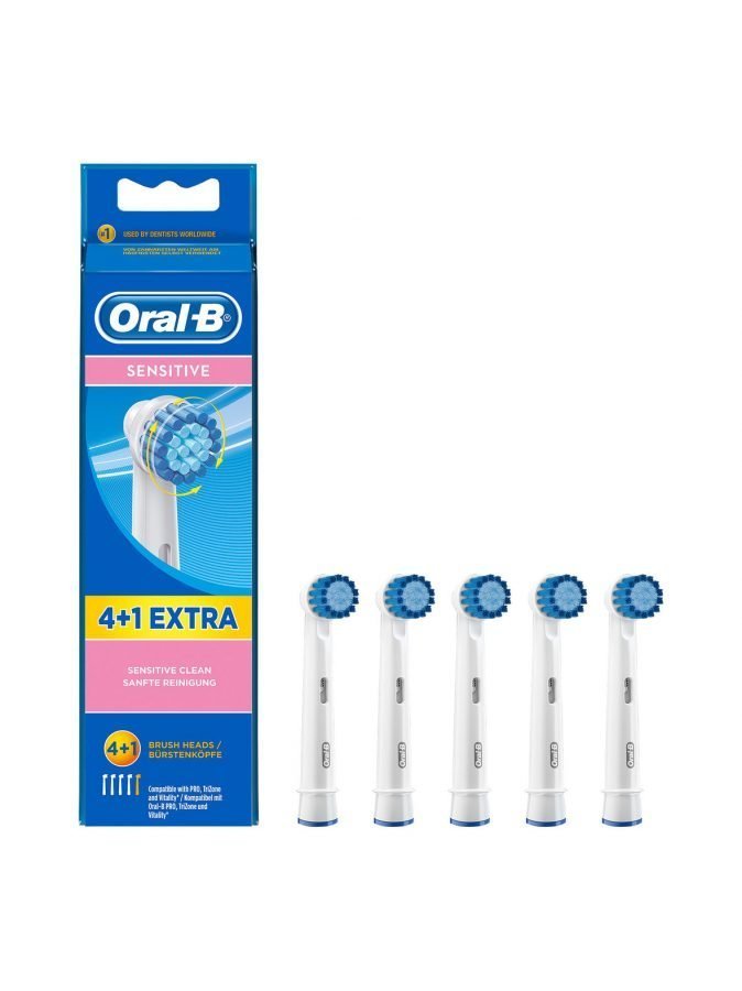 Oral-B Sensitive Harjaspäät 4 +1 Kpl